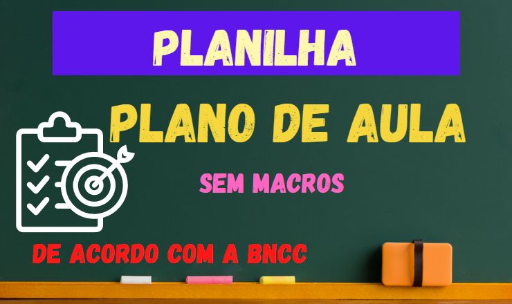 Planilha Plano de Aula SEM MACRO